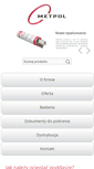 Mobile Screenshot of pelikan.metpol.pl